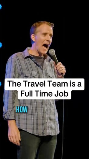 Travel team parents deserve their own frequent flyer miles! #sports #parenting #comedy | Juston McKinney Comedy