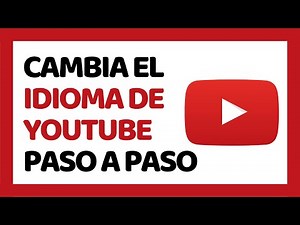 How to Change YouTube Language