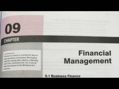 Financial management (12th CBSE ) revision