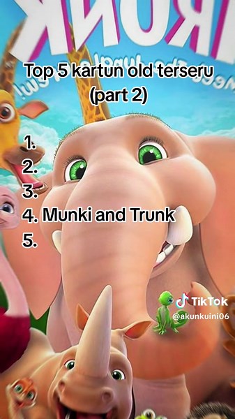 Top 5 Kartun Old Terseru (Part 2) - Toy Cop, Munki & Trunk, Robocar Poli