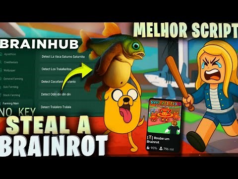 💸Como Roubar Brainrot com Script Steal a Brainrot Modded - Anti Kick, Fly, NoClip Roube um Brainrot