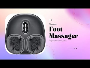 Electric Foot Massager With Heat Machine| Foot Pain Relief | Review and Unboxing