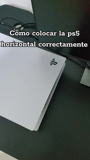 Cómo colocar la PS5 en horizontal correctamente
