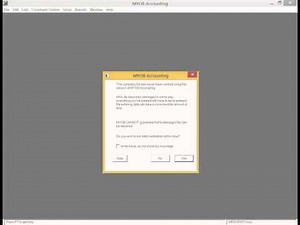 3 Steps to activate a new MYOB Company file