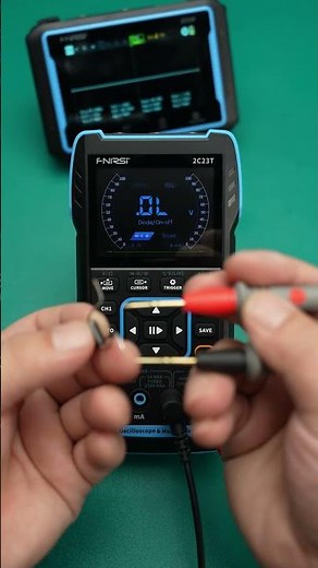 FNIRSI 2C23T ±400V 50M Master the Multimeter! A 3-in-1 Tool for DIY Testing #multimeter #electrical