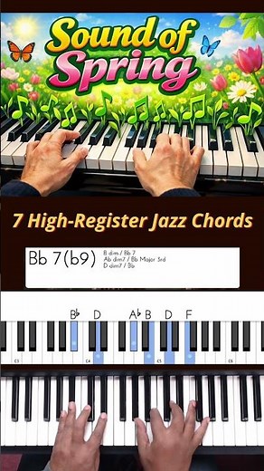 Sound of Spring 🌸🎹 Jazz chords