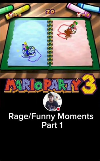 My Mario Party 3 Rage/Funny Moments Part 1 #marioparty3 #rageclips #foryou 