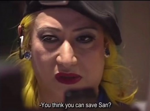 Akihiro Miwa, voice of the Wolf God in Princess Mononoke (1997), works with Hayao Miyazaki to achieve the perfect laugh. Akihiro Miwa is a Japanese singer, actor and author, known for his iconic presence as a drag queen in the Japanese entertainment industry. In addition to Princess Mononoke, Miwa also voiced the Witch of the Waste in Howl’s Moving Castle (2004) and starred in Black Lizard (1968). Throughout his performances, he has become an influential figure, inspiring others to embrace their