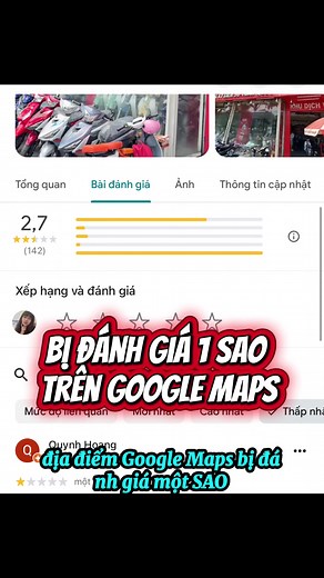 Cách xử lý đánh giá 1 sao trên Google Maps hiệu quả
