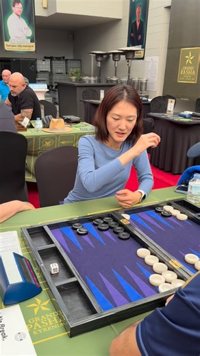 Akiko Yazawa🇯🇵🎲 #backgammon | İSTAVDER