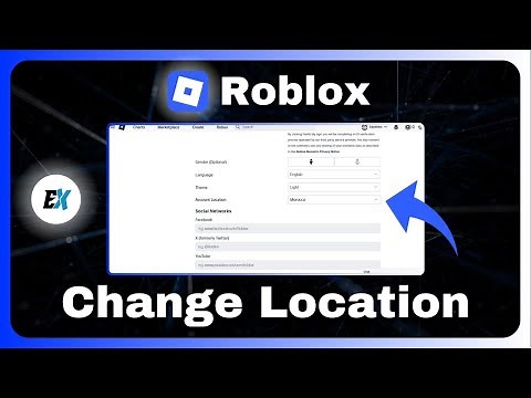 How to Change Location in Roblox - Change Your Roblox Account Region (Change Country)