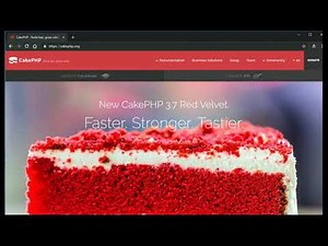 Download and install CakePHP 3.7
