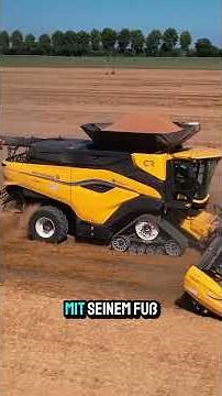 This is the largest combine harvester in the world
