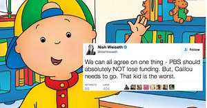 This Is How Much People Hate 'Caillou'