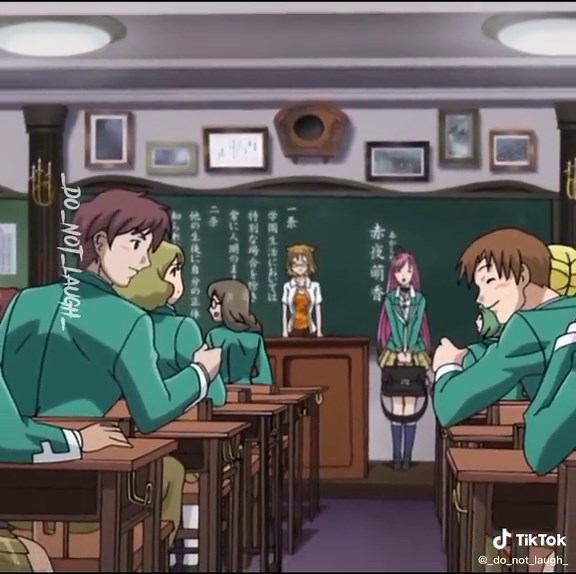Anime Classroom Scenes with Stylized Characters