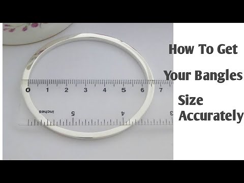 How To Measure Your Bangles Size For Online shopping # Bangle Kaa Naap Kaise Hota Hai# Dolly