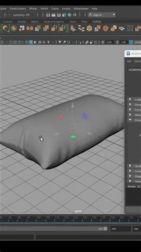 Maya nCloth Tutorial | Realistic Cloth Simulation #mayatutorial #3danimationsoftware