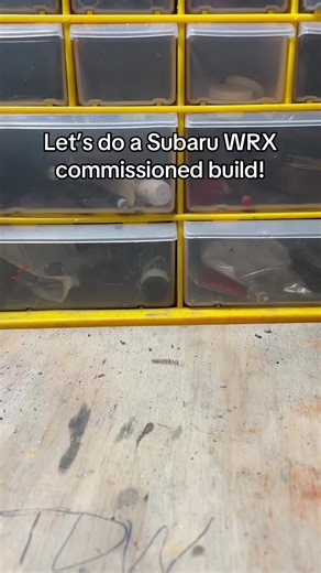 Custom Subaru WRX Diecast Build