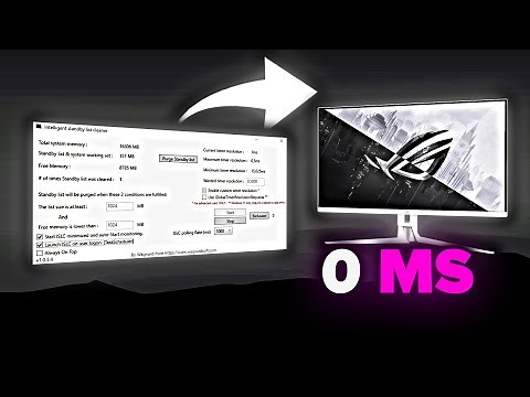 The SECRET to REDUCING input lag and MAXIMIZING your RAM (0 latency) *ISLC* 🔥📈