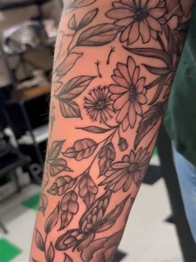 After a year of sessions, my sleeve is FINALLY done. #tattoo | sleeve tattoo