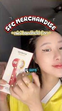 Unboxing the cutest handheld fan that comes with cooling plate #football #unboxing #fan #soccer