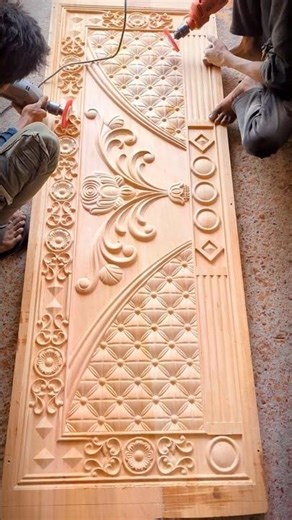 Amazing CNC Wood Carving Bed Design #shorts #3d-design #woodworking