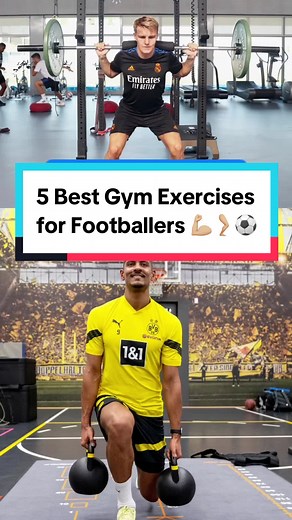 Best Gym Exercises for Footballers