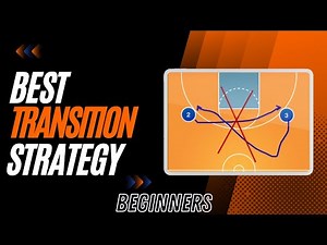 Best Way to Teach Transition Offense (Numbered Fast Break) | Beginners Basketball