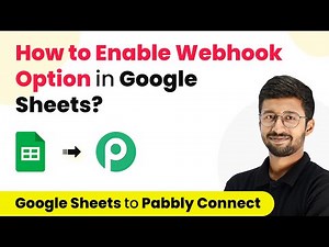 How to Enable Webhook Option in Google Sheets?