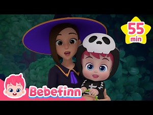 2025 Halloween Songs and Stories for Kidsㅣ@Bebefinn Nursery Rhymes Compilation