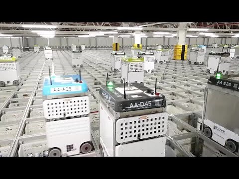 UK's Ocado shares lower after fire at biggest automated warehouse