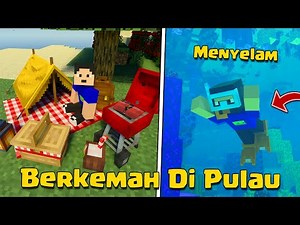 BERKEMAH DI PULAU KECIL DAN MENYELAM DI LAUT MCPE