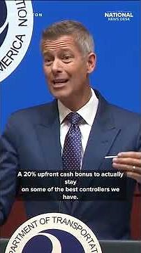 Sec. Duffy announces 10% cuts to air traffic controller staffing