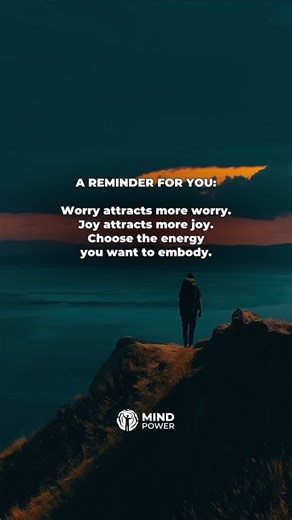 MindPower | Meditation & Mindset App on Instagram: "🌀Worry and fear can spiral out of control. But so can gratitude, joy, and love. 🎯Shift your focus, and your reality transforms. Use the MindPower app to anchor powerful thoughts daily. Because the moment your energy shifts, everything around you begins to resonate. Download the app, and let’s start co-creating a brighter reality together⚡️"