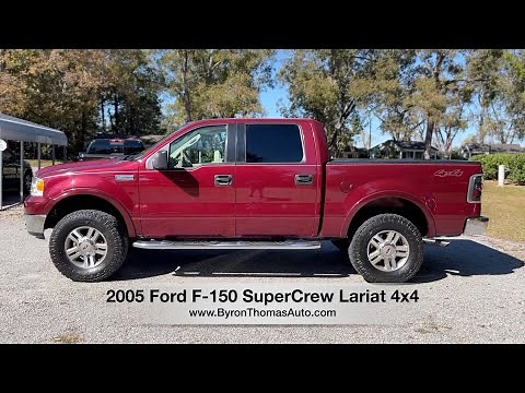 2005 Ford F150 SuperCrew Lariat 4x4 w/ 195k miles - ByronThomasAuto.com - Scotland Neck, NC