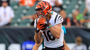 Irwin secures Shurmur's sideline strike between two outstretched defenders