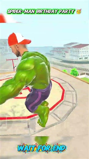 Superman Birthday 🥳 Giant Spider-Man#youtubeshorts#gta #shortvideos#gta5#viralvideos #technogamerz