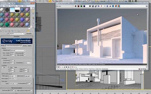 VRAY室外HDRI使用教程