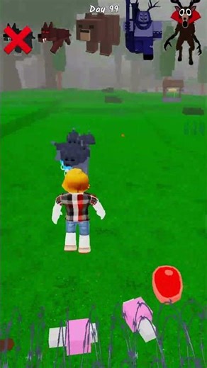 Spikes Vs Mobs 😱 #99nightintheforest #roblox #usa
