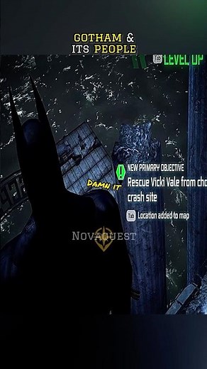 Batman SAVES Vicki Vale #batmanarkhamcity #thebatman #shorts #arkhamcity #batman