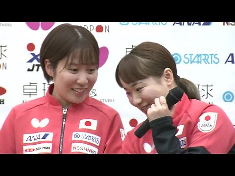 【日本代表 選手コメント】世界卓球2025｜日本代表選手団 記者会見