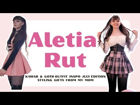 Kawaii Goth July outfit inspo | Try on Haul | Aletia Rut | Alternative Fashion