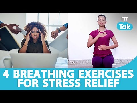Try These 4 Breathing Exercises for Stress Relief | Yoga for Stress