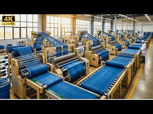 Inside a Denim Factory: The Full Denim Jeans Manufacturing Process Revealed