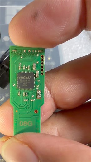 Inside of SanDisk USB Pendrive #pendrive