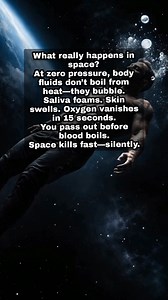 Does the human body really explode in space? The truth is far more disturbing. In a vacuum, pressure drops to zero, causing body fluids to bubble without heat. Oxygen loss knocks you unconscious within seconds. Space doesn’t dramatize death—it accelerates it. #SpaceScience #AstronomyFacts #HumanBody #ScienceExplained #Universe | Paresh Solanki
