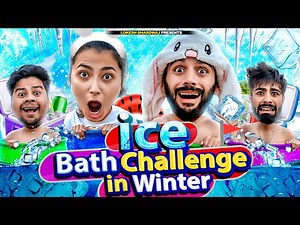 ICE BATH CHALLENGE IN WINTER || Lokesh Bhardwaj || Tejasvi Bachani || Aashish Bhardwaj