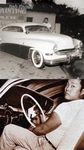 Gambino Mother Fucking Kustoms on Instagram: "One of the MOST driven kustom cars the Hirohata Mercury Bob knew the term Dive Your Shit Bob Hirohata had Barris Kustoms build him a chopped '51 Mercury, and he intended to drive it! In 1953, Hirohata made history when he drove this radical lead sled cross-country. Today, the Hirohata Merc is known as one of the most famous custom cars of all time! Thanxs @hagertydriversfoundation"