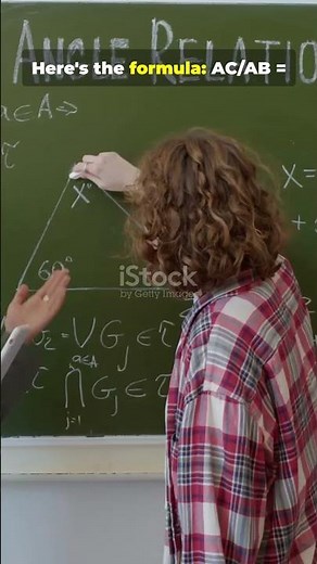 Angle Bisector Explained in 40 Seconds | Geometry Made Easy ✏️