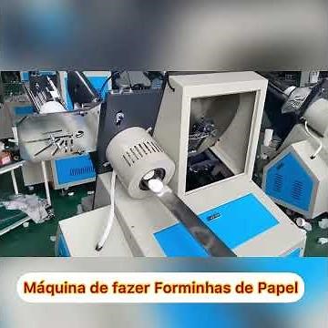 MAQUINA DE FAZER FORMINHAS DE PAPEL